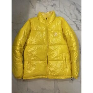 Runtz Reversible Puffer/‎ Bubble Coat Yellow Size Medium
